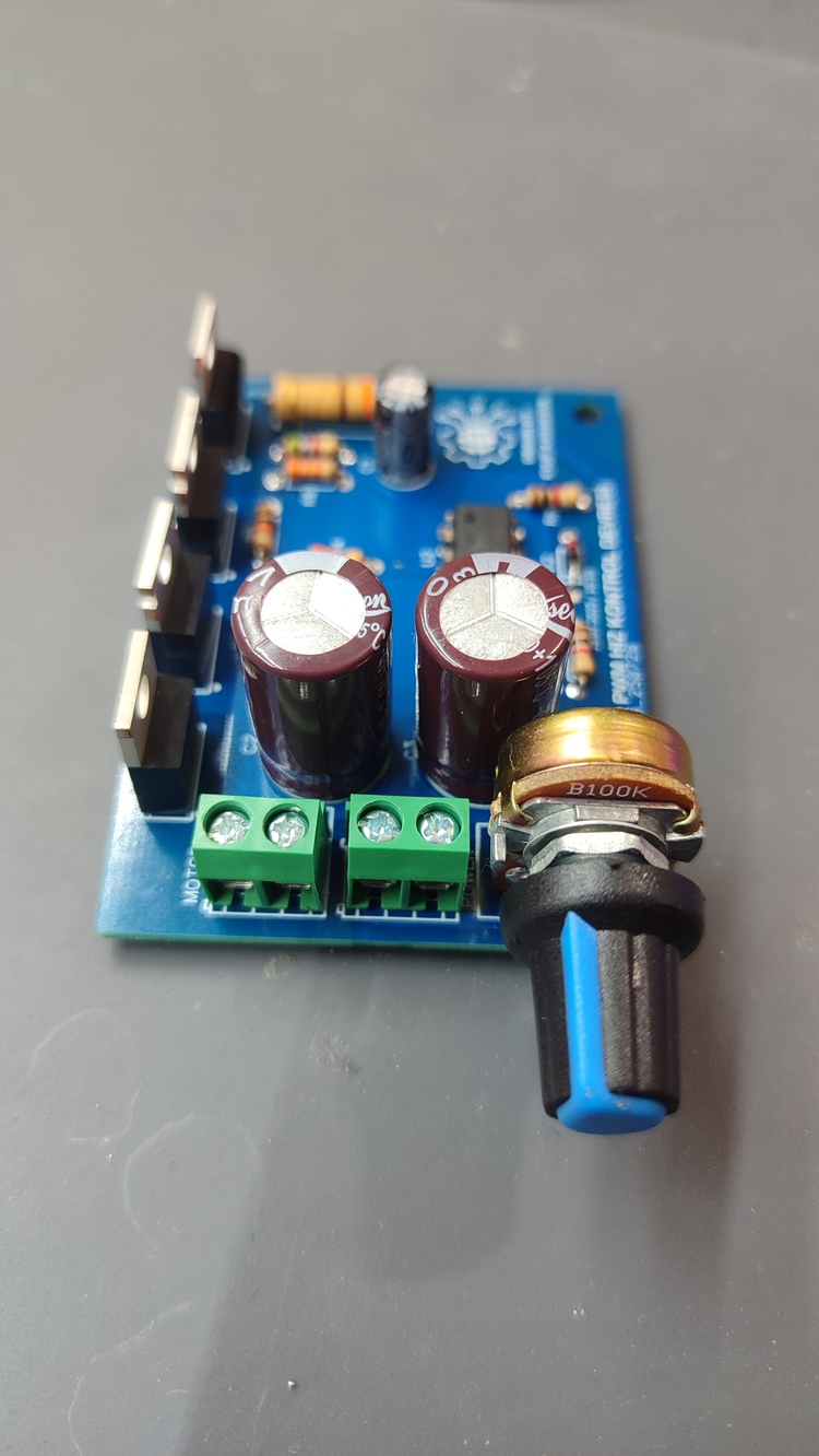 9-60V 20A PWM DC  Motor Hız Kontrol Modülü