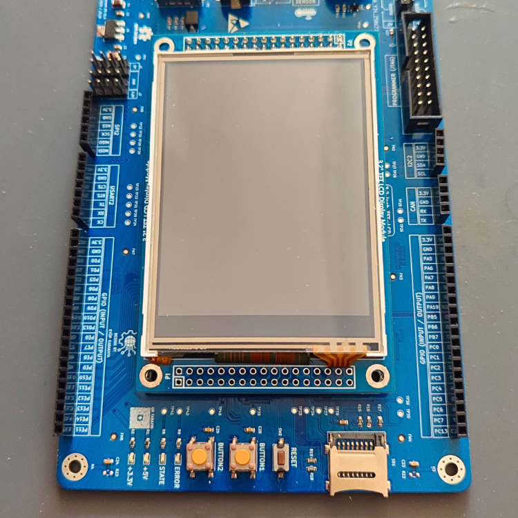STM32 Profesyonel Eğitim ve Prototipleme Kiti - UART, LCD, SD Kart, Buzzer ve Çoklu IO