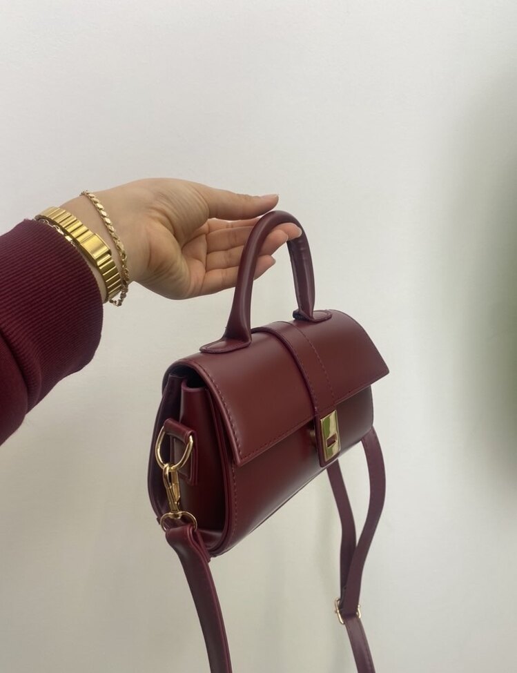 Candy Model El Ve Kadın Omuz Çantası - Bordo