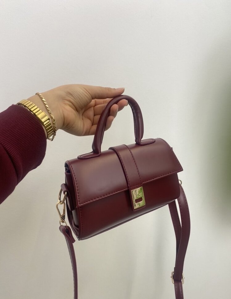 Candy Model El Ve Kadın Omuz Çantası - Bordo
