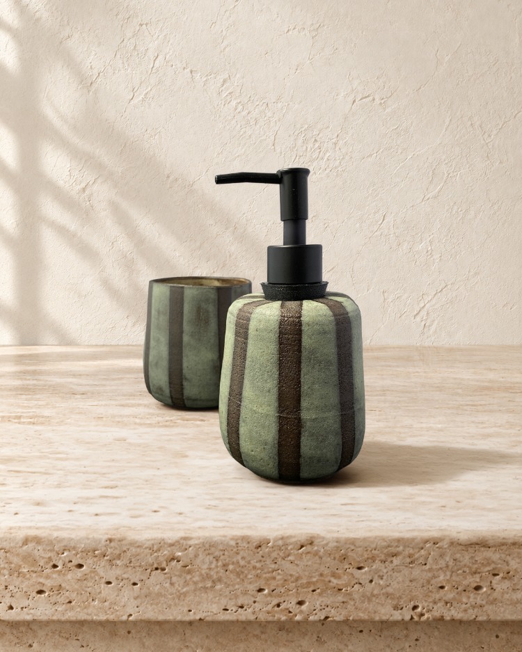 2'li Stoneware Banyo Seti