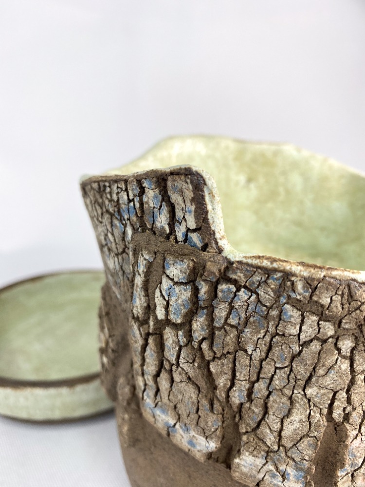Stoneware Saksı & Tabak Seti (Özel Seri)