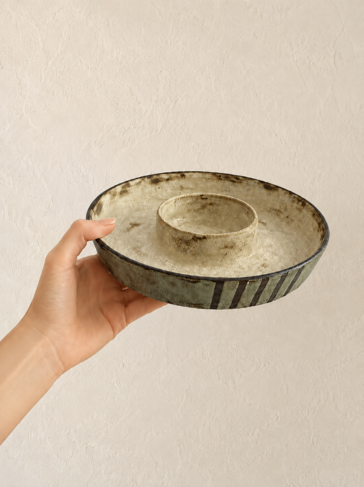 Stoneware Sunum Tabağı