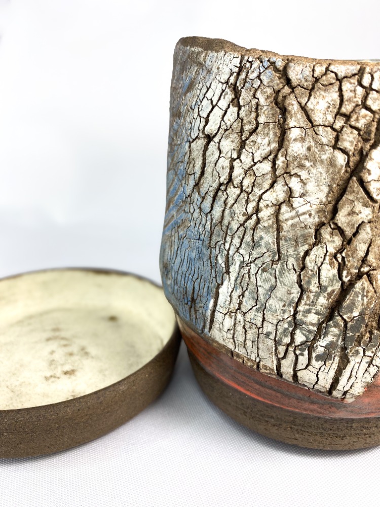 Stoneware Saksı & Tabak Seti (Özel Seri)