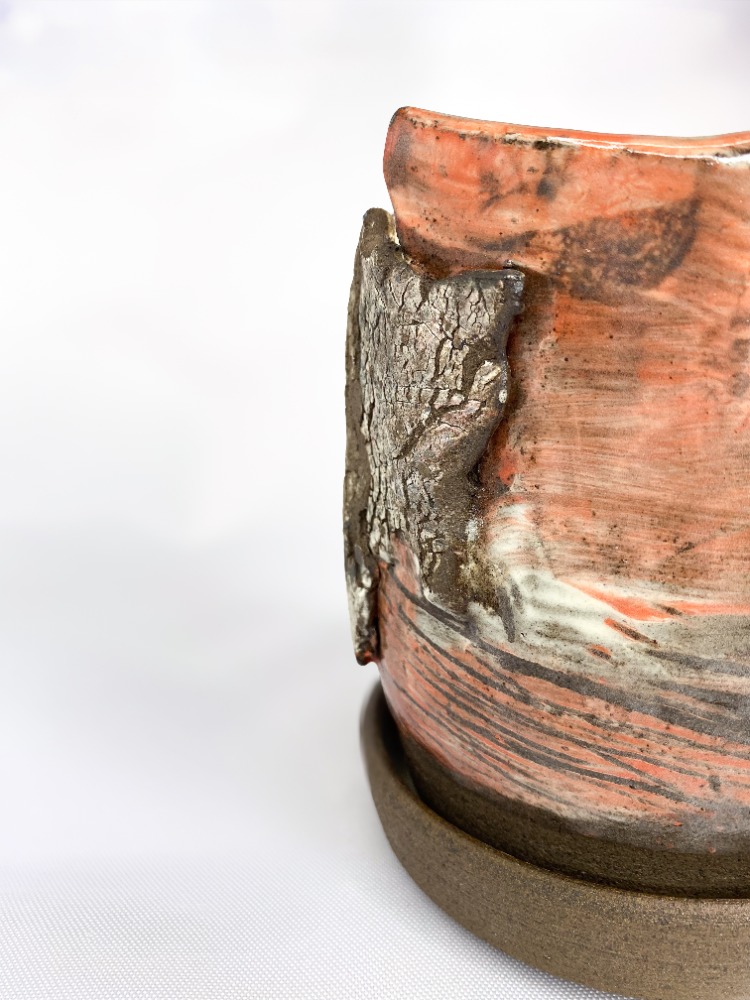 Stoneware Saksı & Tabak Seti (Özel Seri)