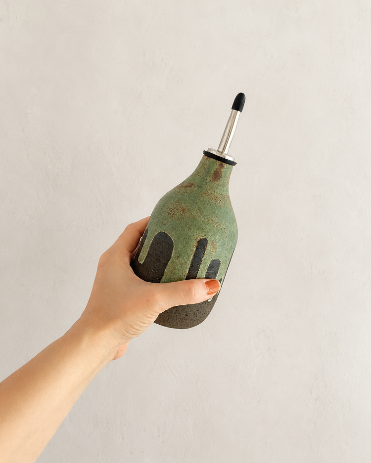 Stoneware Yağ Şişesi