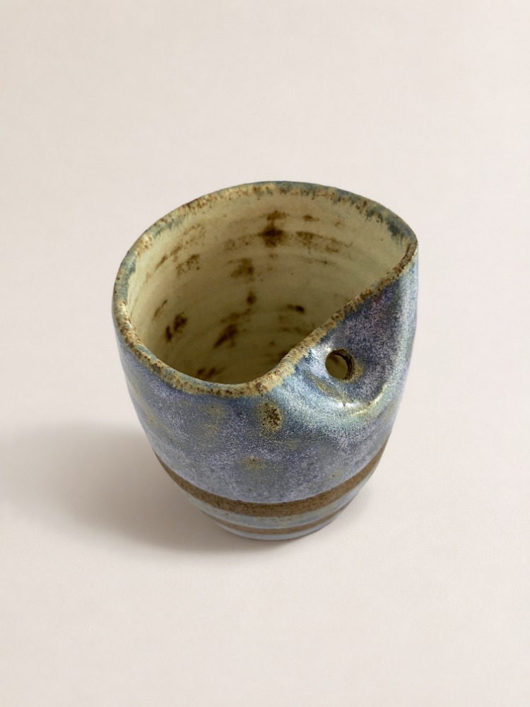 Pipetli Stoneware Bardak
