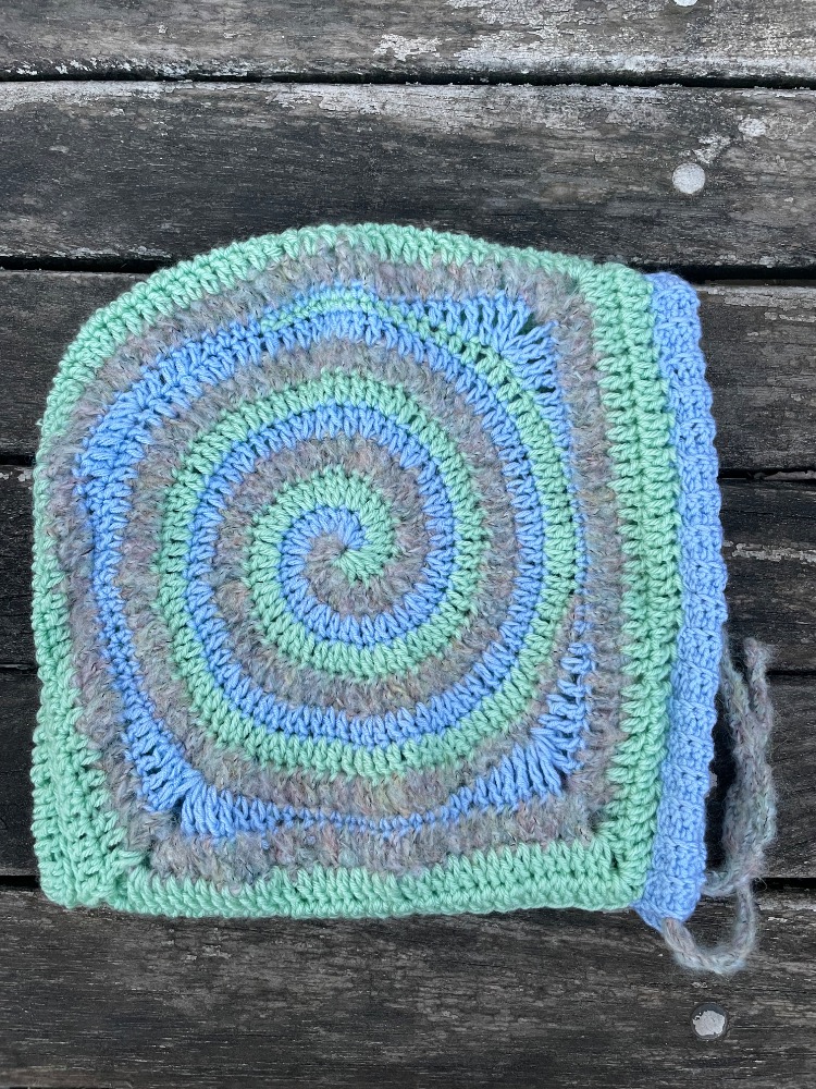 frozen spiral balaclava