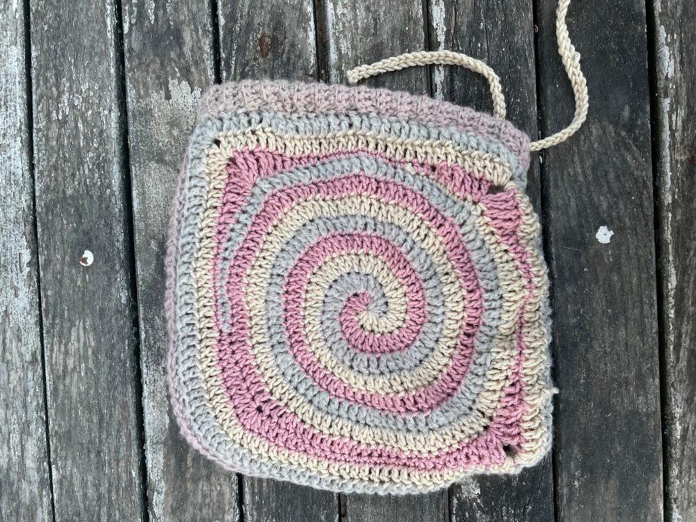 blush spiral balaclava