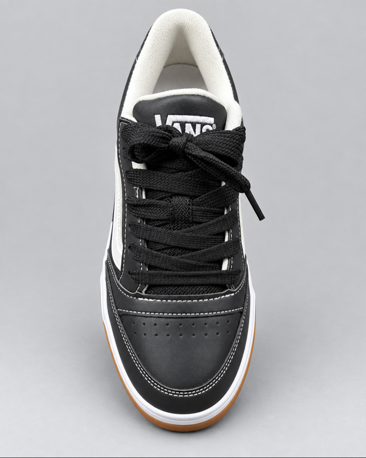 Vans Kalın Taban-Siyah,Beyaz