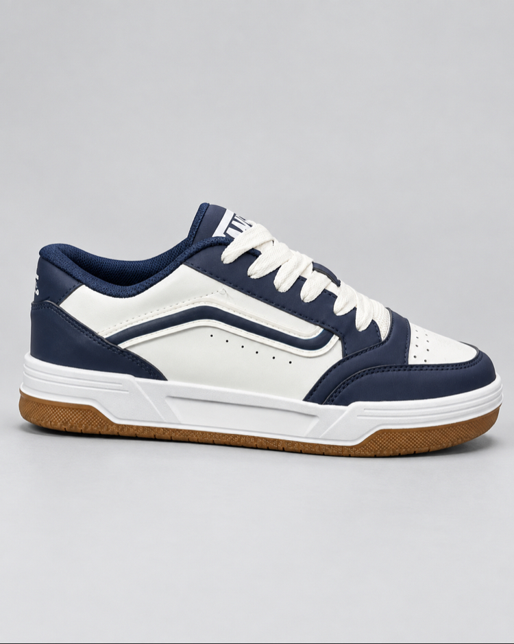 Vans Kalın Taban-Beyaz,Mavi