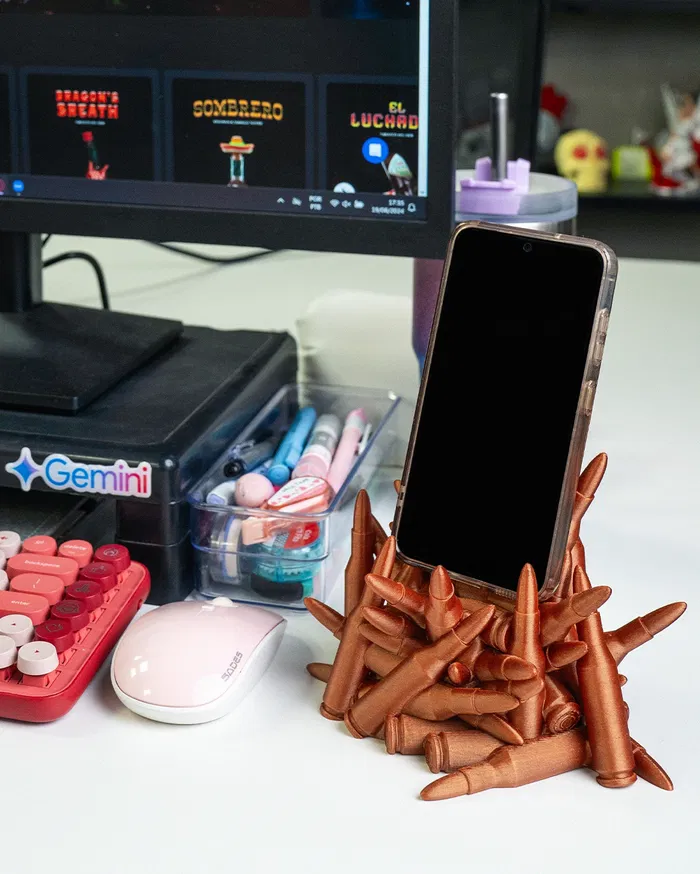 Mermi Telefon Tutucusu