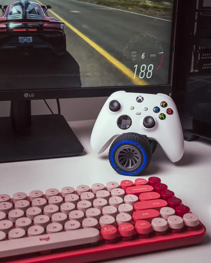 Pit Stop Teker Gamepad Standı