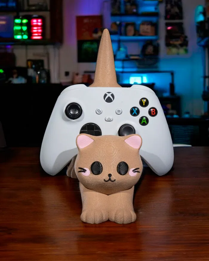 Kedi Gamepad Telefon Standı