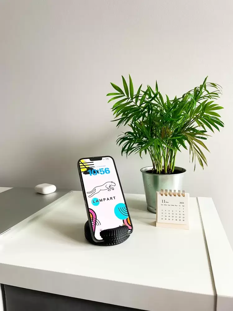 Lastik Telefon Tutucu