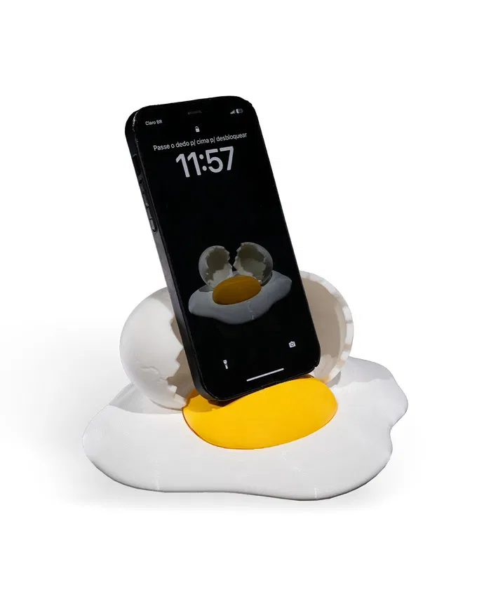 Yumurta Telefon Tutucu