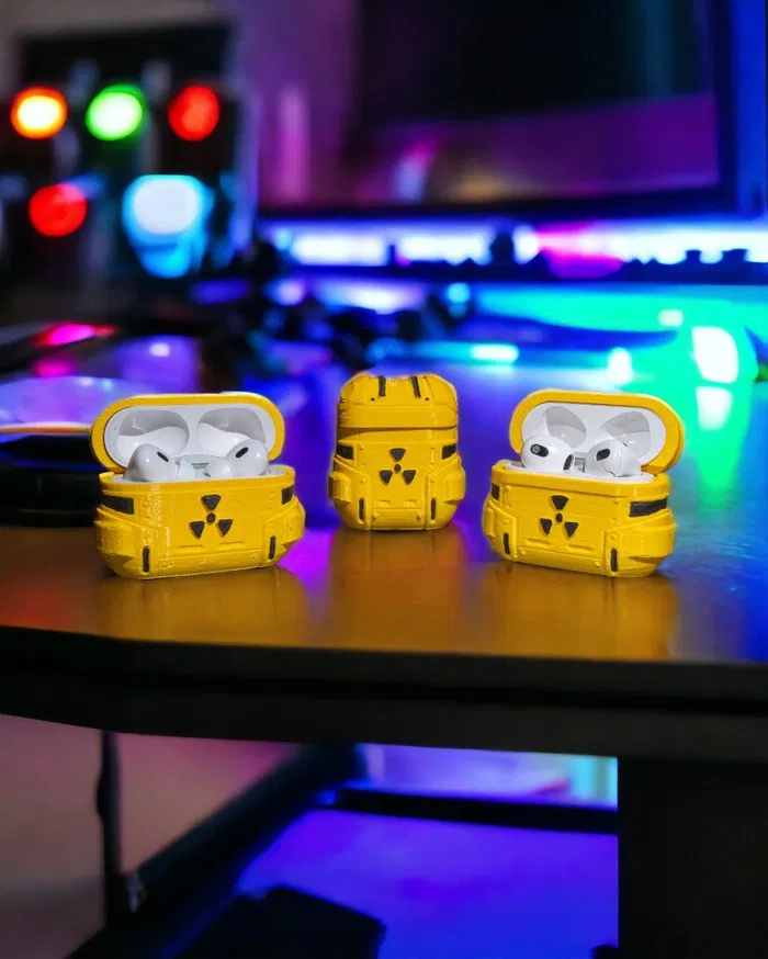 Nükleer Tehlike Airpods Kılıfı