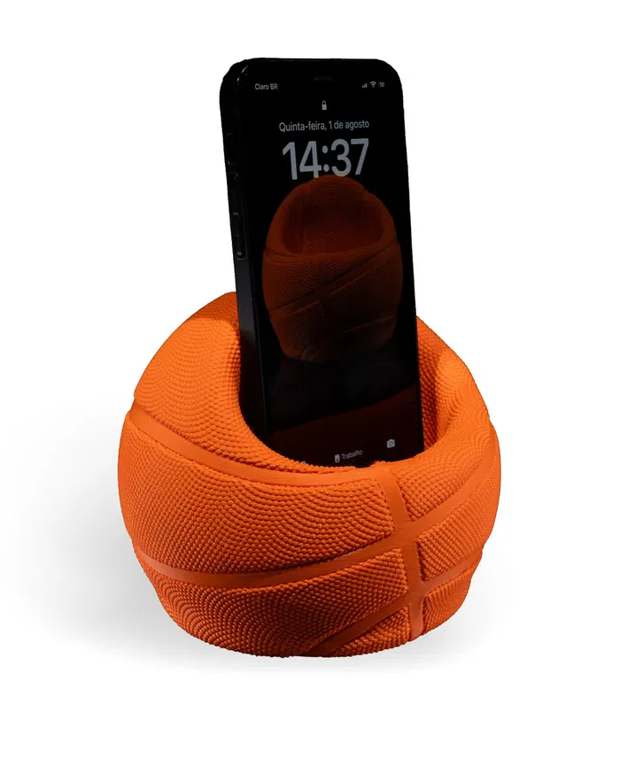 Basket Topu Telefon Tutucu