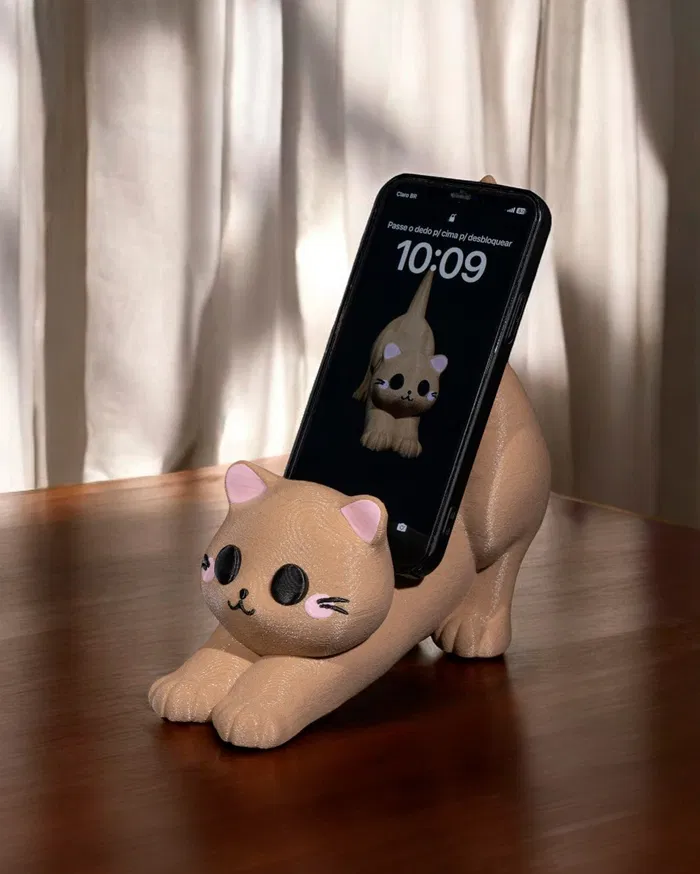 Kedi Gamepad Telefon Standı