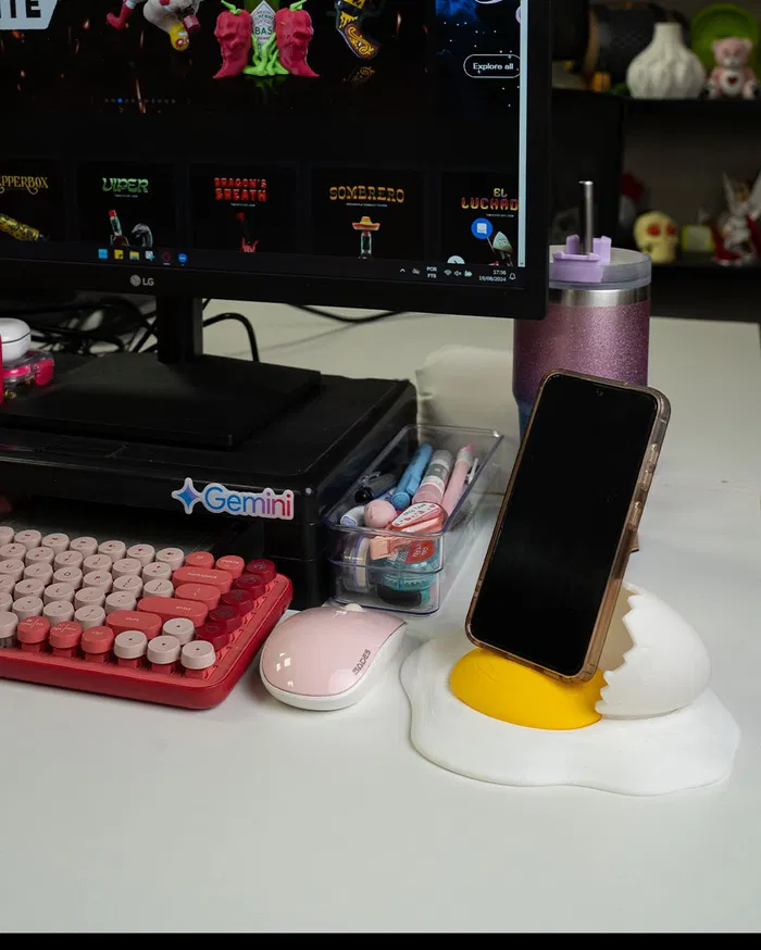 Yumurta Telefon Tutucu