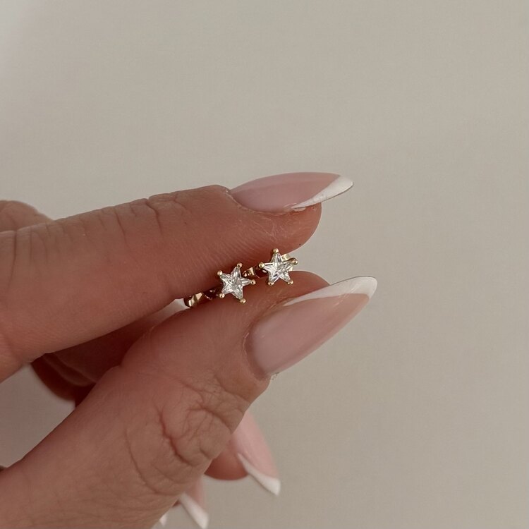 Xuping Mini Yıldız Küpe 