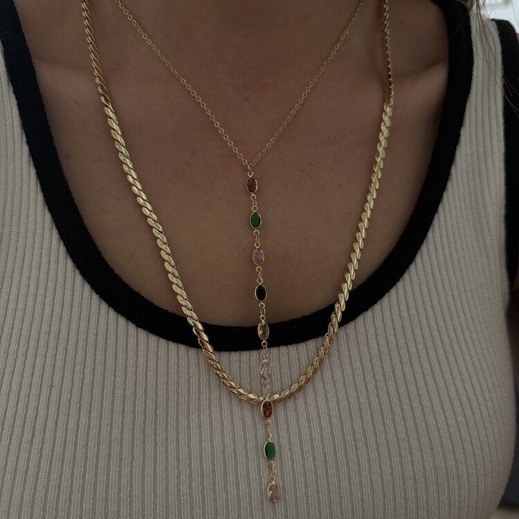 Xuping 60 Cm S Model Kolye