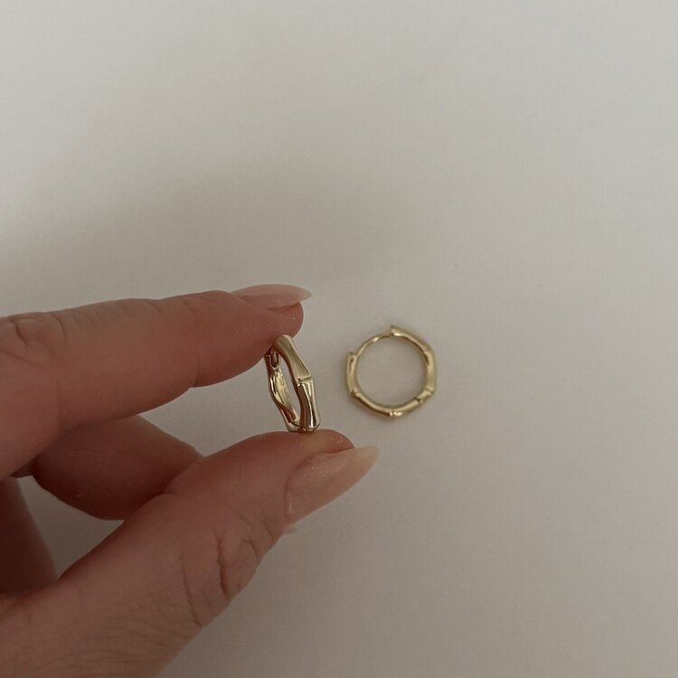 Xuping Taşsız Bone Küpe