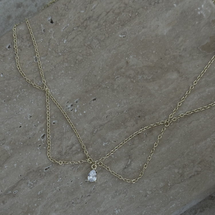 VIP• 14k Tasarım Şık Kolye