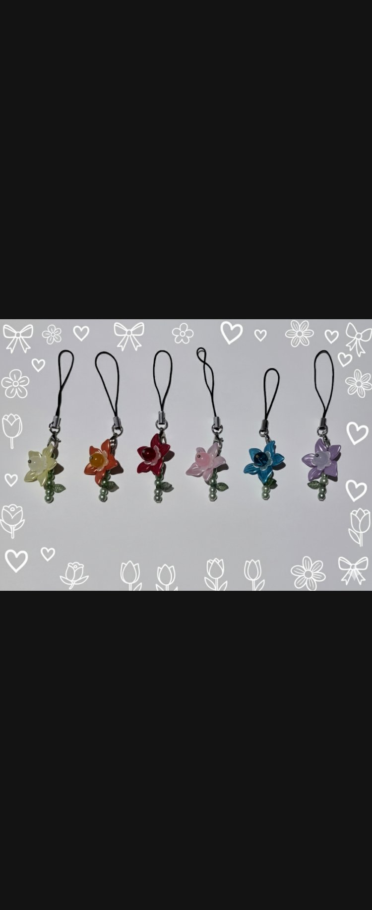 Lotus Phone Charm