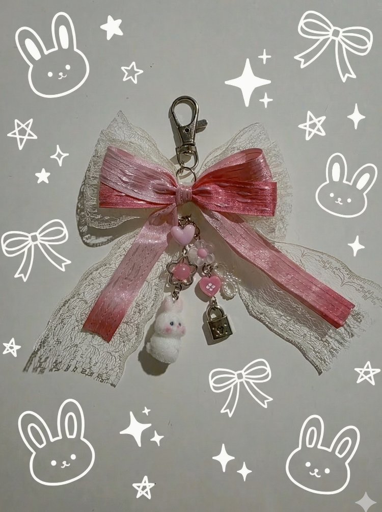 couqette bunny charm