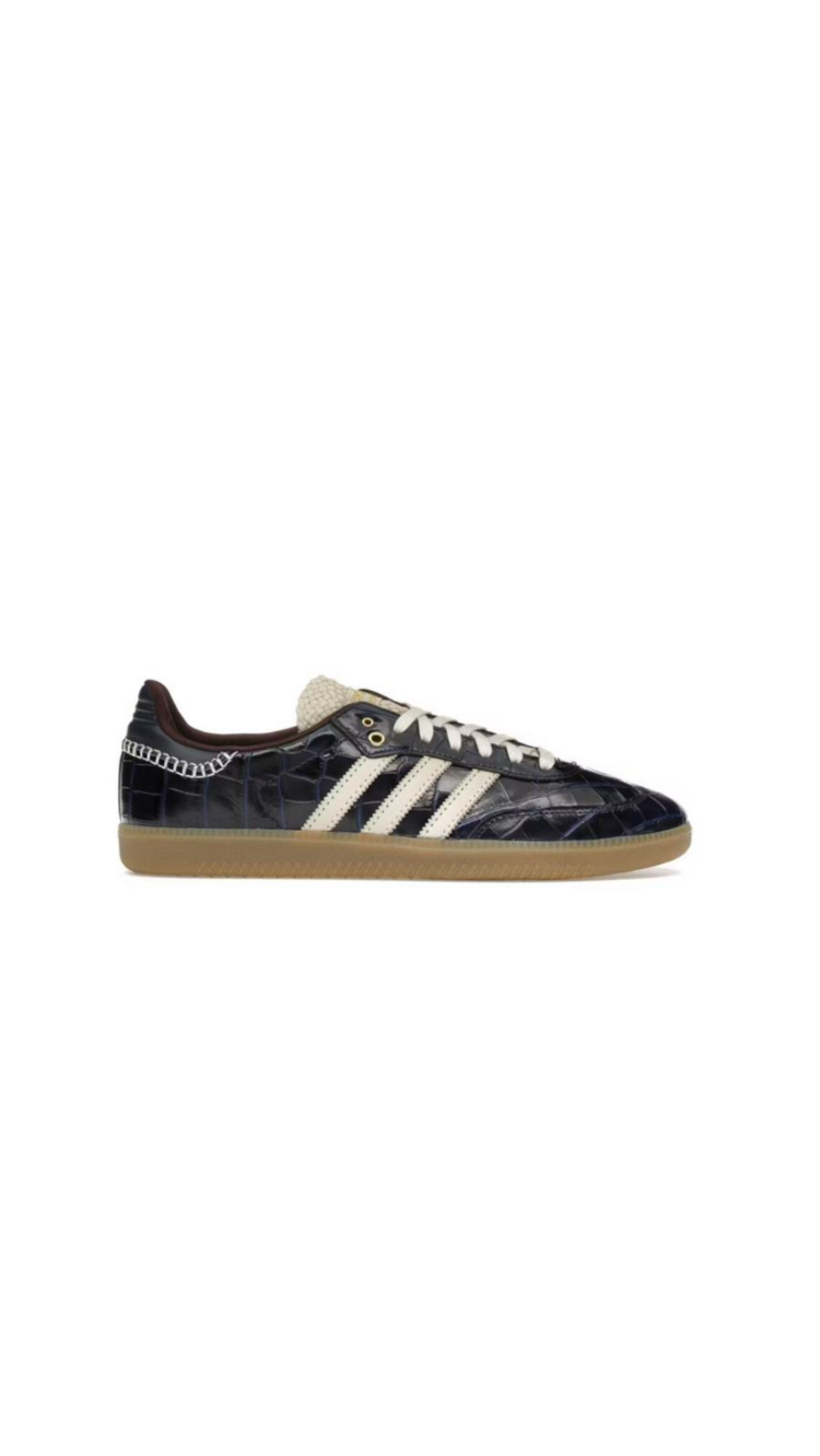 Adidas Samba X Wales Bonner Navy Croc