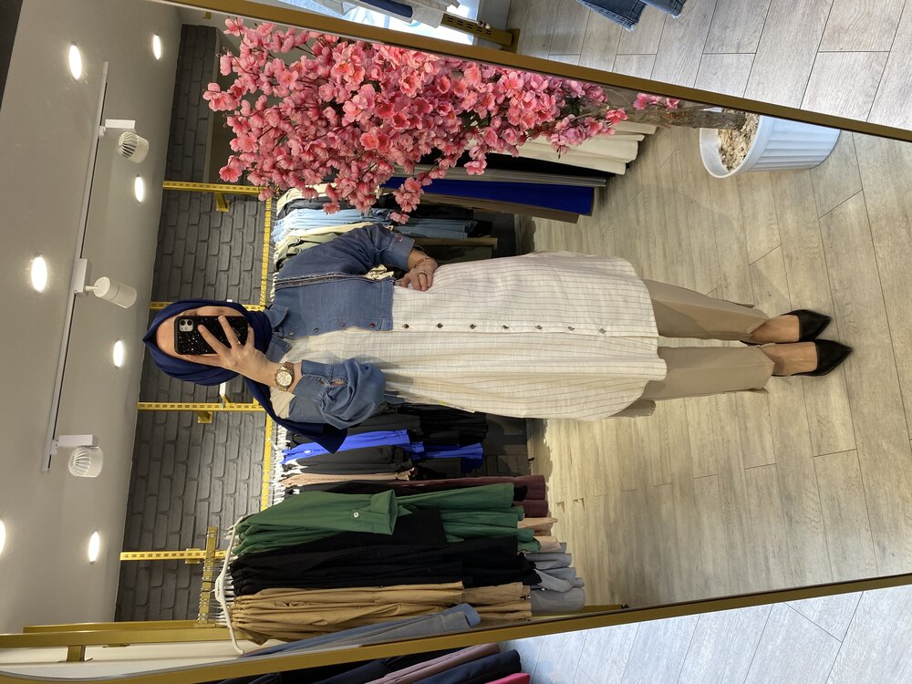 Famelin simli kot tunik