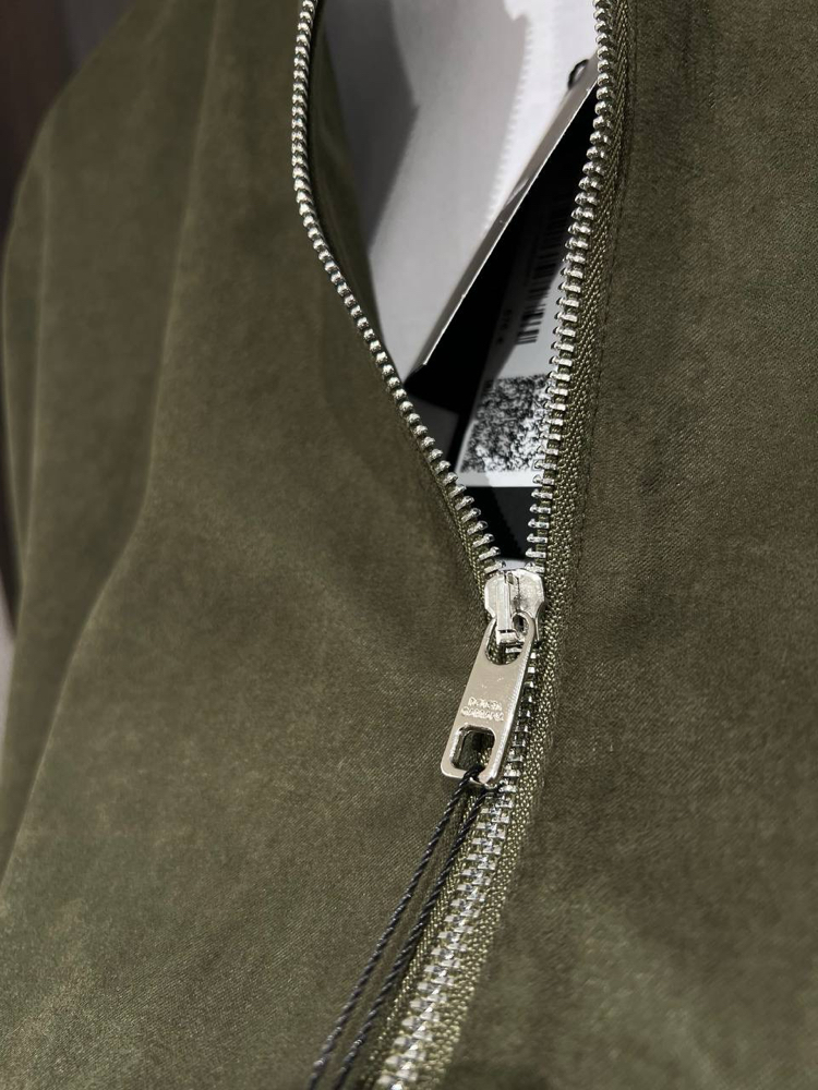 Dolce&Gabbana Haki Bomber Suet Ceket