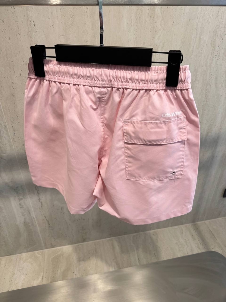 Off White Pudra Pembe Deniz Şort