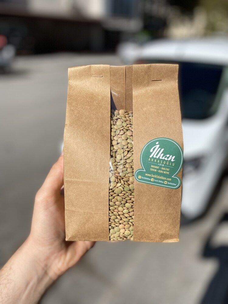 Yerli Yeşil Mercimek (Yozgat) 1 kg
