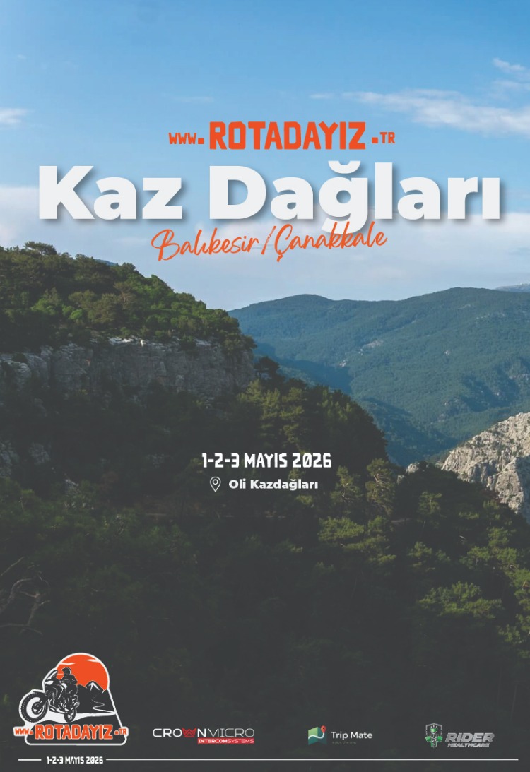 Rotadayız Kaz Dağları Rotası Oli Kazdağları Başlangıç.