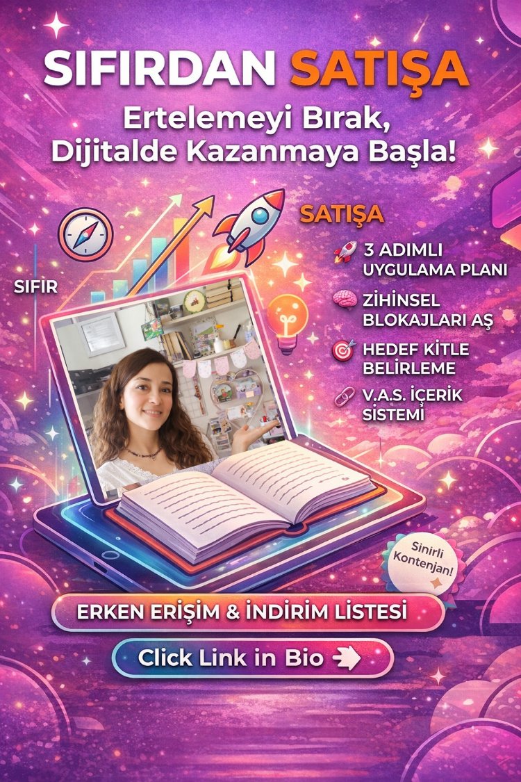 SIFIRDAN SATIŞA: Ertelemeyi Bırak, Dijitalde Kazanmaya Başla! (E-Rehber)