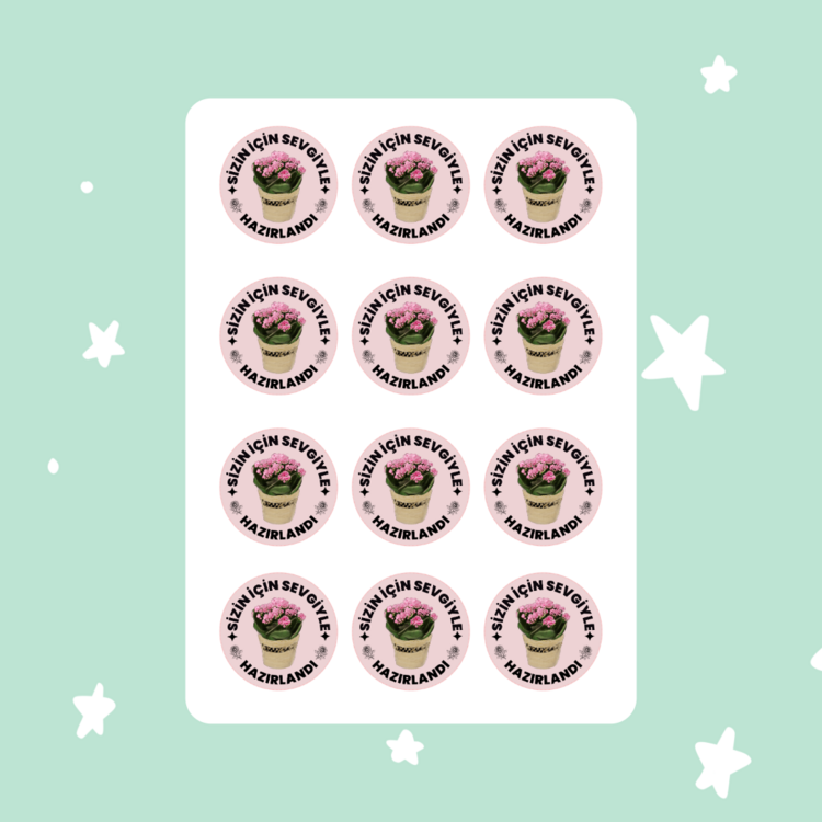 Teşekkür Stickerı