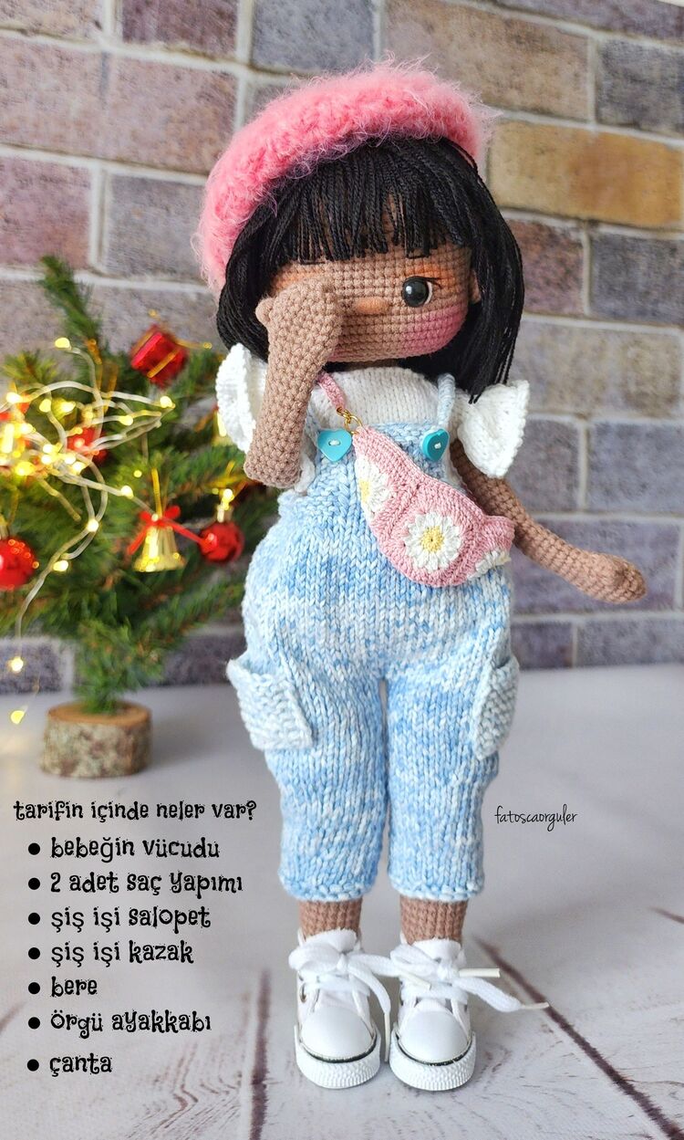 IŞIK DOLL SALOPET KIYAFET KOMBİNİ (TAM TARİF)