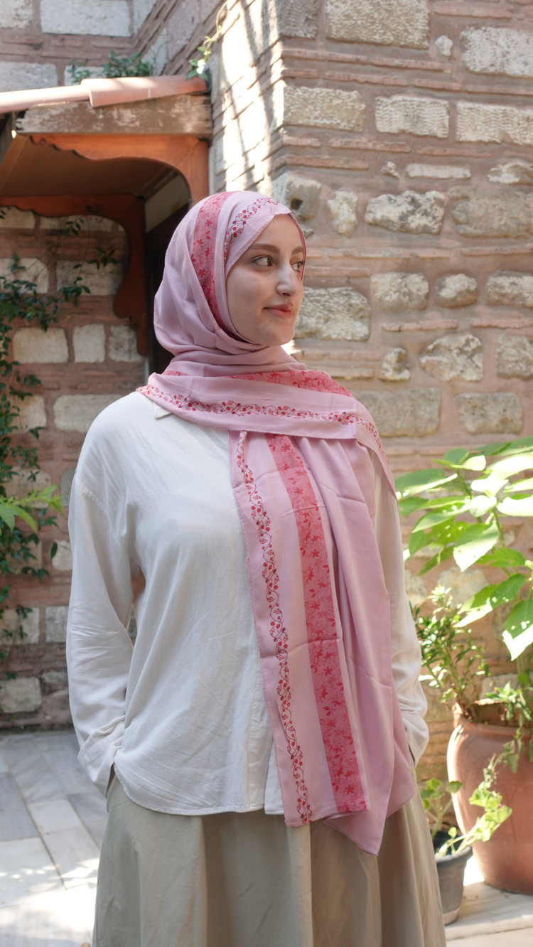 Rose Veil Nefes Şal
