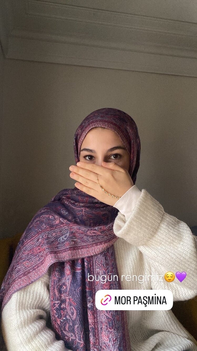 Mor pashmina