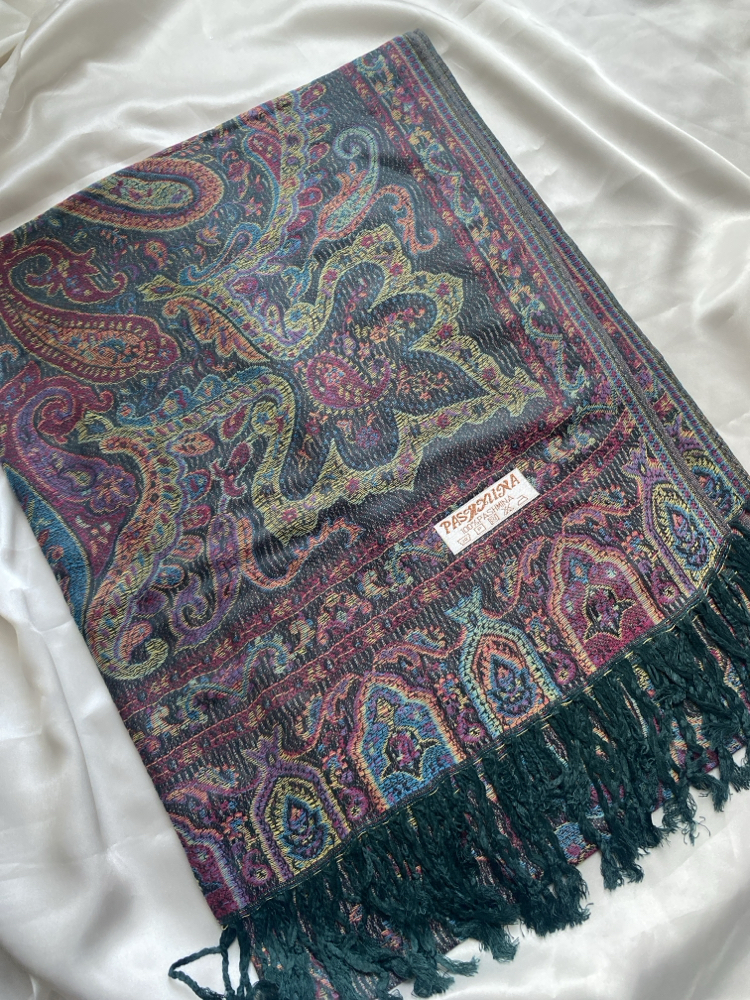 Zümrüt Pembe Premium pashmina YENİ SEZON