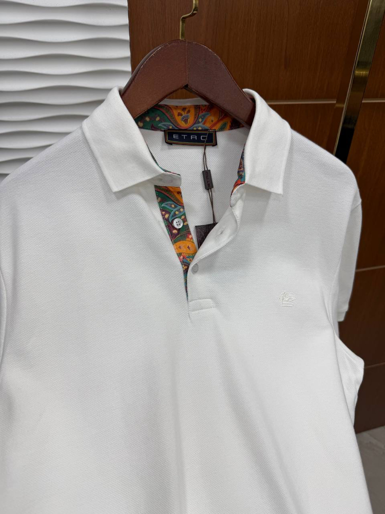 ETRO PREMİUM BEYAZ YAKALI Y-SHİRT