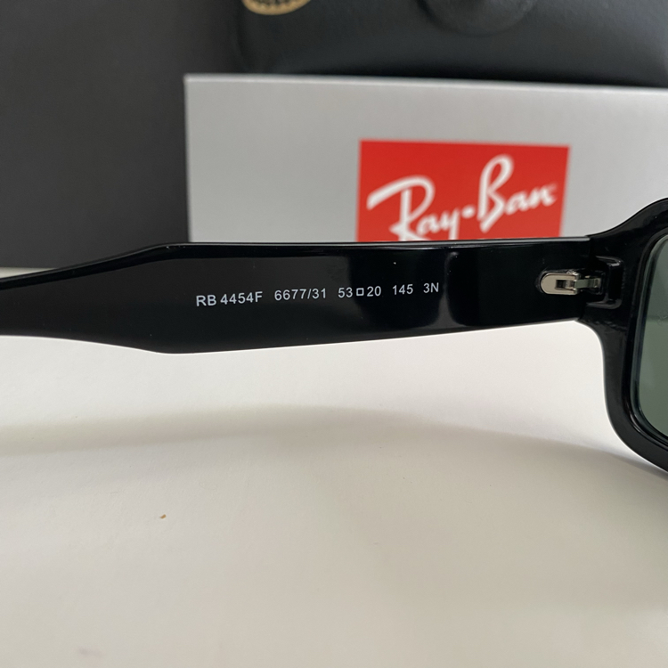 RayBan LUKAS BLACK 4454 6677/31 53ekt Unisex