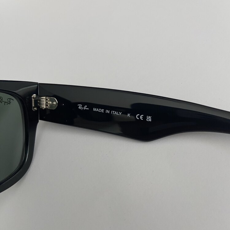 RayBan 0840-S 901/31 MEGA WAYFARER BLACK