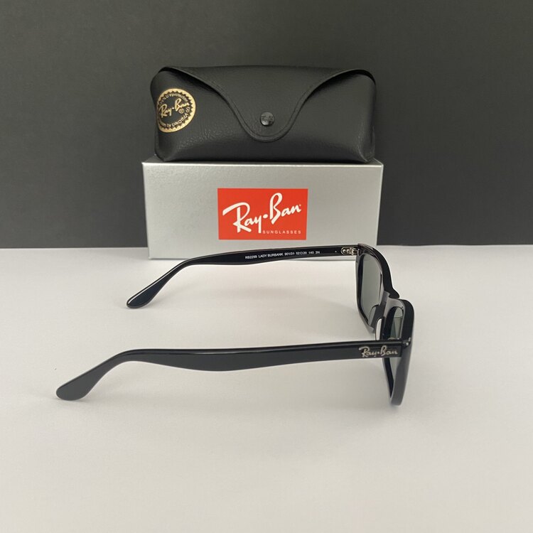RayBan 2299 901/31 BURBANK CAT EYES BLACK