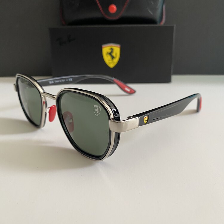 Ray-Ban FERRARİ SİLVER ÖZEL SERİ UNİSEX (ORİGİNAL)