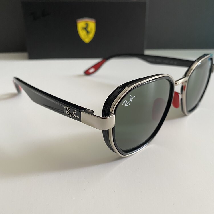 Ray-Ban FERRARİ SİLVER ÖZEL SERİ UNİSEX (ORİGİNAL)