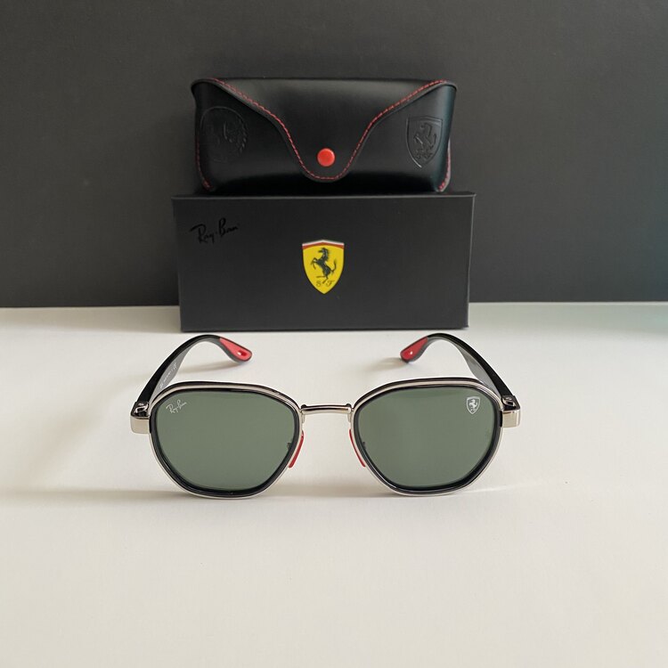 Ray-Ban FERRARİ SİLVER ÖZEL SERİ UNİSEX (ORİGİNAL)