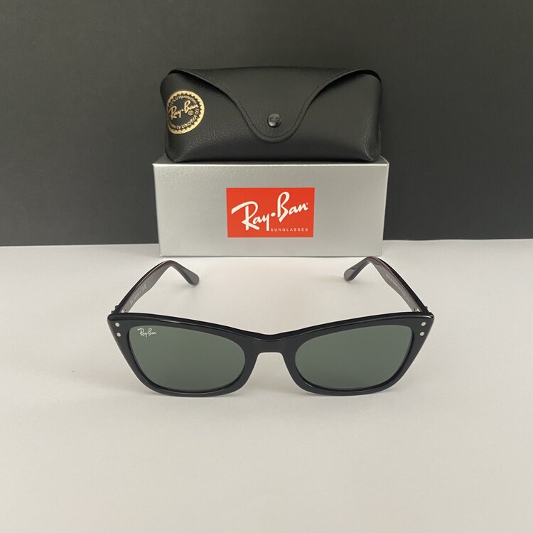 RayBan 2299 901/31 BURBANK CAT EYES BLACK